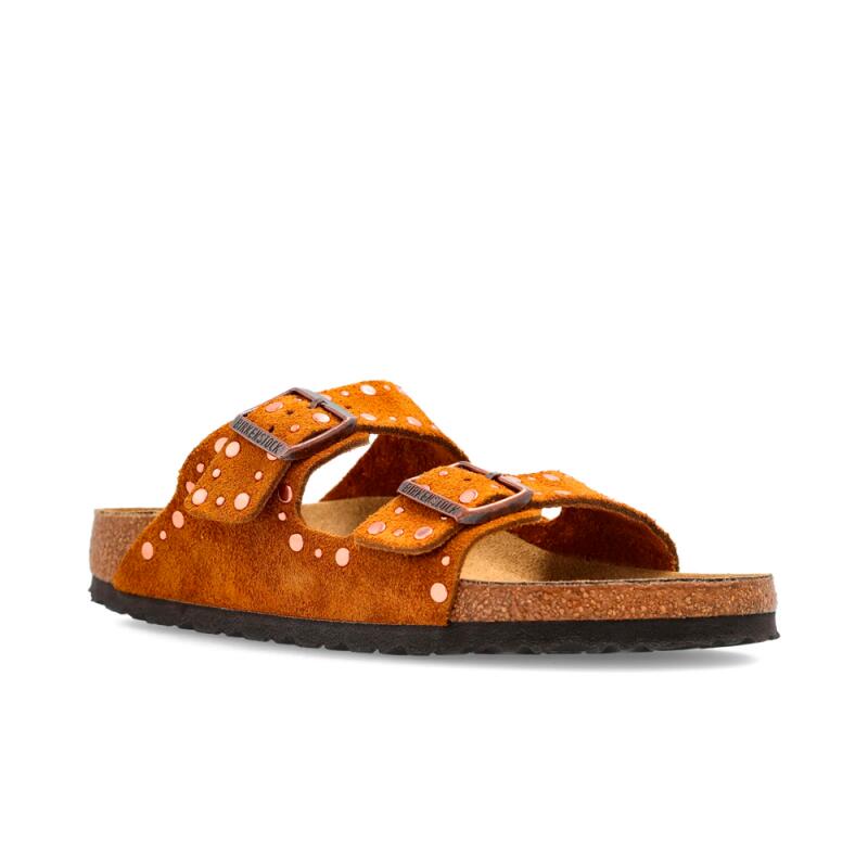 SandÁlias Rasas Mulher Birkenstock Arizona Rivet Castanho 2/4