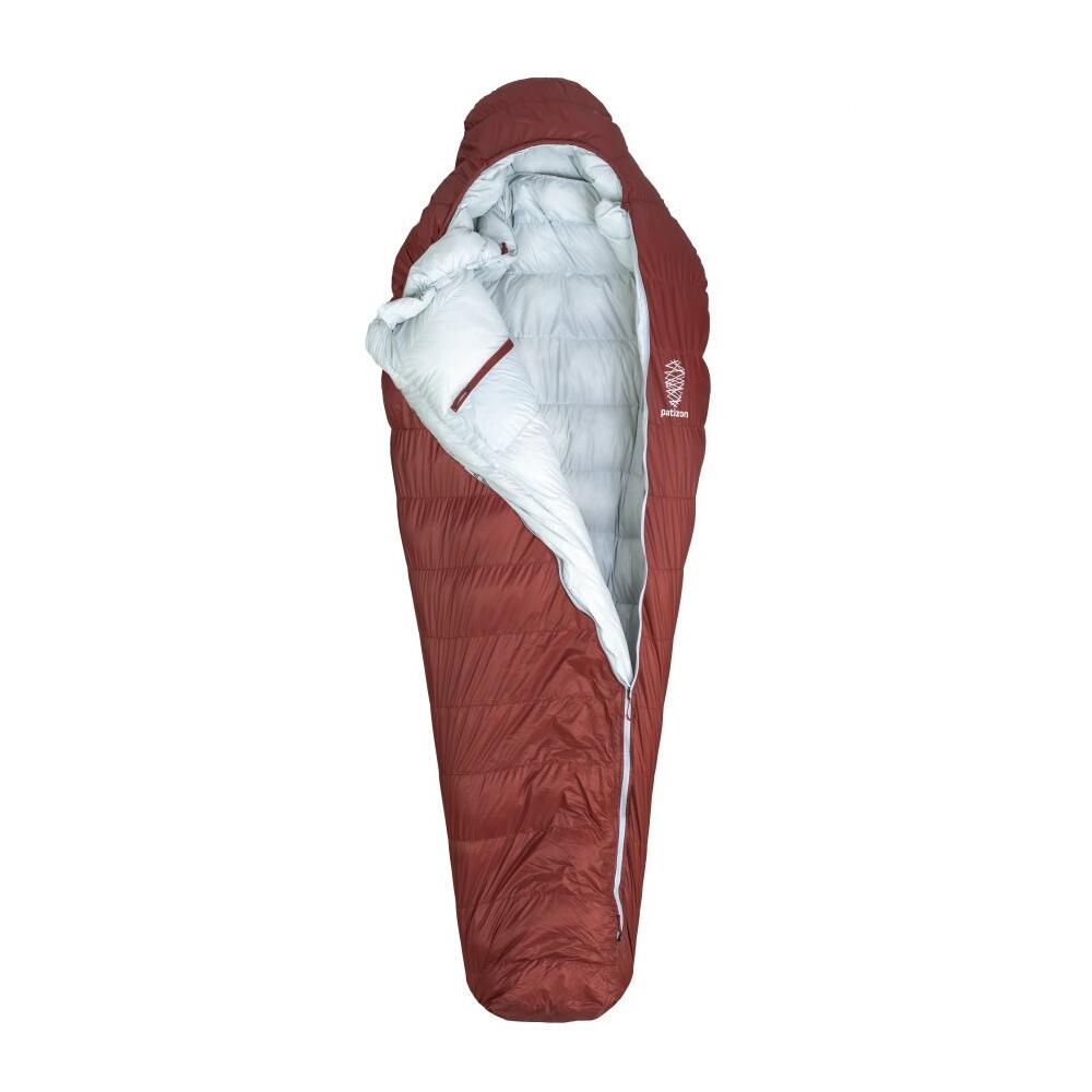 Sac de couchage momie D 290 L Fired Brick - Sky Grey 200 - Rouge 2/5