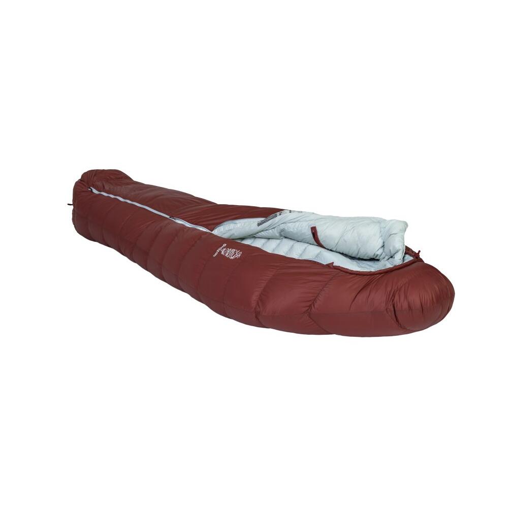 Sac de couchage momie D 290 L Fired Brick - Sky Grey 200 - Rouge 5/5