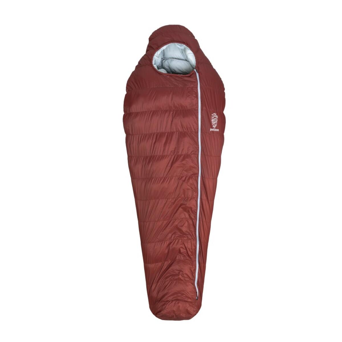 PATIZON Mumiový spacák D 290 L Fired Brick - Sky Grey 200