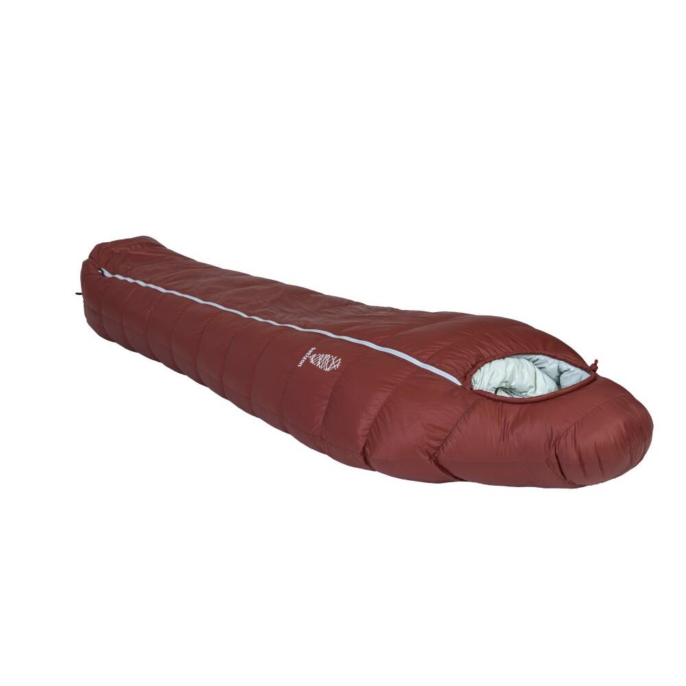 Sac de couchage momie D 290 L Fired Brick - Sky Grey 200 - Rouge 4/5