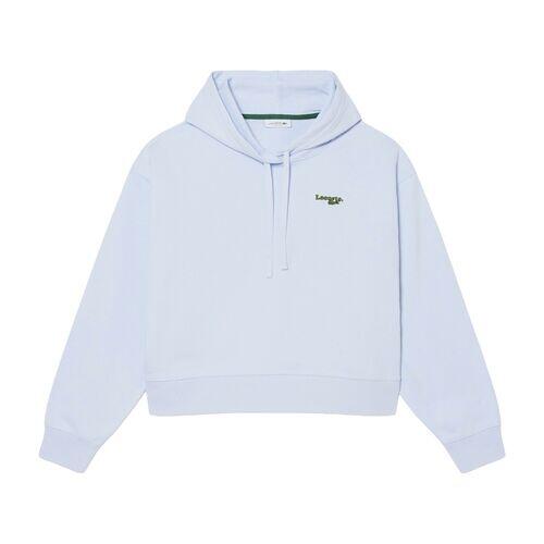 Sudadera Azul Lacoste Sweatshirts Femme Maille Phoenix Básica de Corte Holgado 4/4