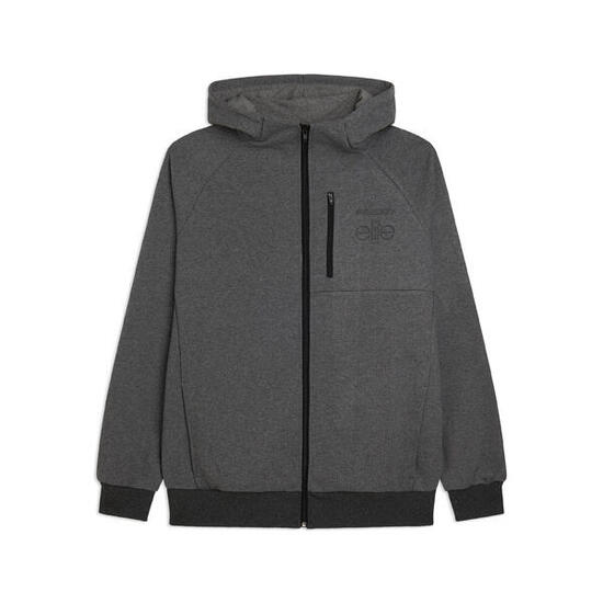 Felpa Uomo mélange Full-Zip con Cappuccio Freddy x ELITE