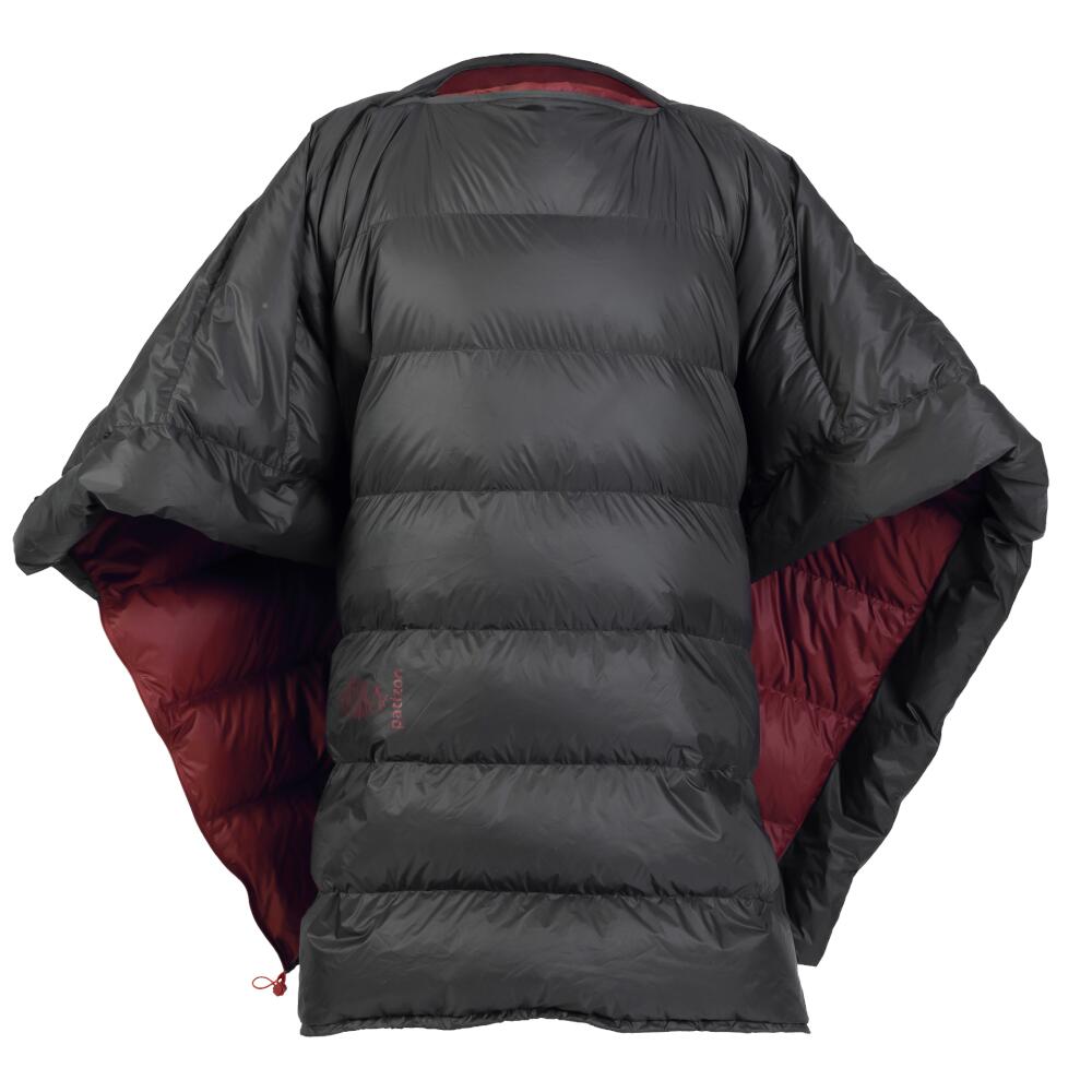 Sacco a pelo modello coperta Multi Quilt 250 Jet Black - Fired Brick 200 - Nero 5/5