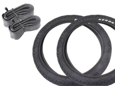 Set pneumatici BMX KENDA Khan 16 pollici x 175 pollici + camera d’aria AV