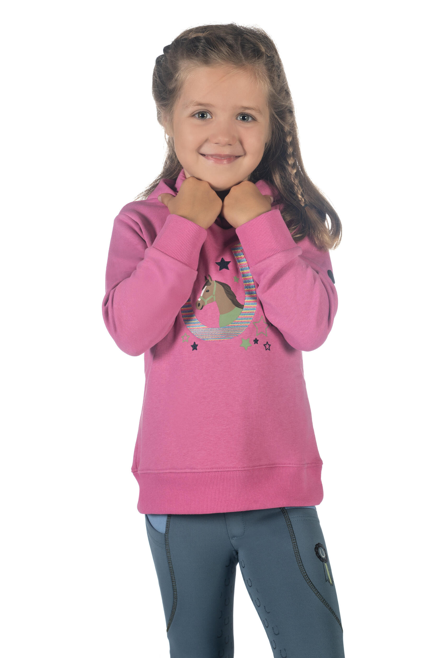 HOODY DIANA JUNIOR PINK 2/7
