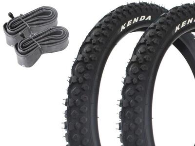 Set pneumatici BMX KENDA K-853 16 pollici x 175 pollici + camera d’aria AV