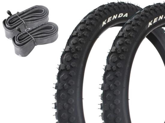 Set pneumatici BMX KENDA K-853 16 pollici x 175 pollici + camera d’aria AV