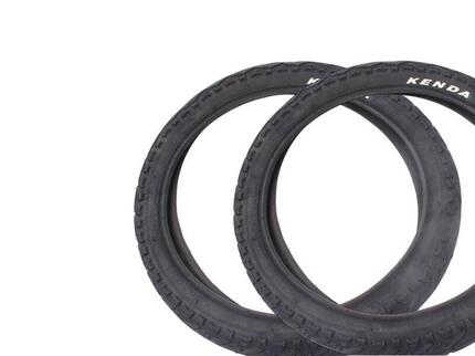 Set pneus BMX KENDA Khan 16 pouces x 1,75 pouces