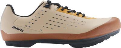 Beige/bruin mavic allroad sl gravel schoenen