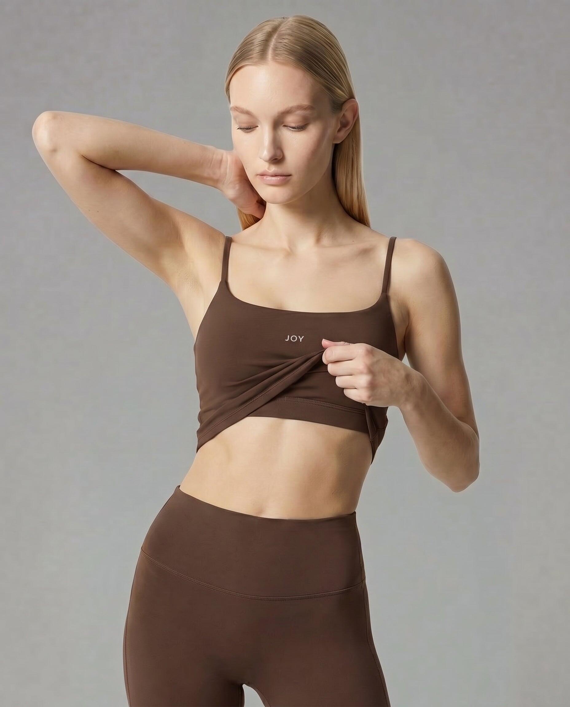 Camiseta Softform™ - Marrón 3/4