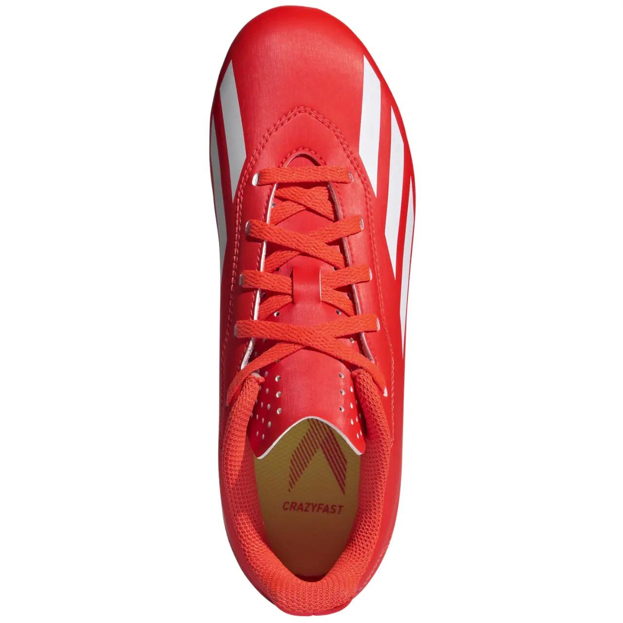 Bottes de foot Enfants Adidas Crazyfast Club Fg rouge 2/6