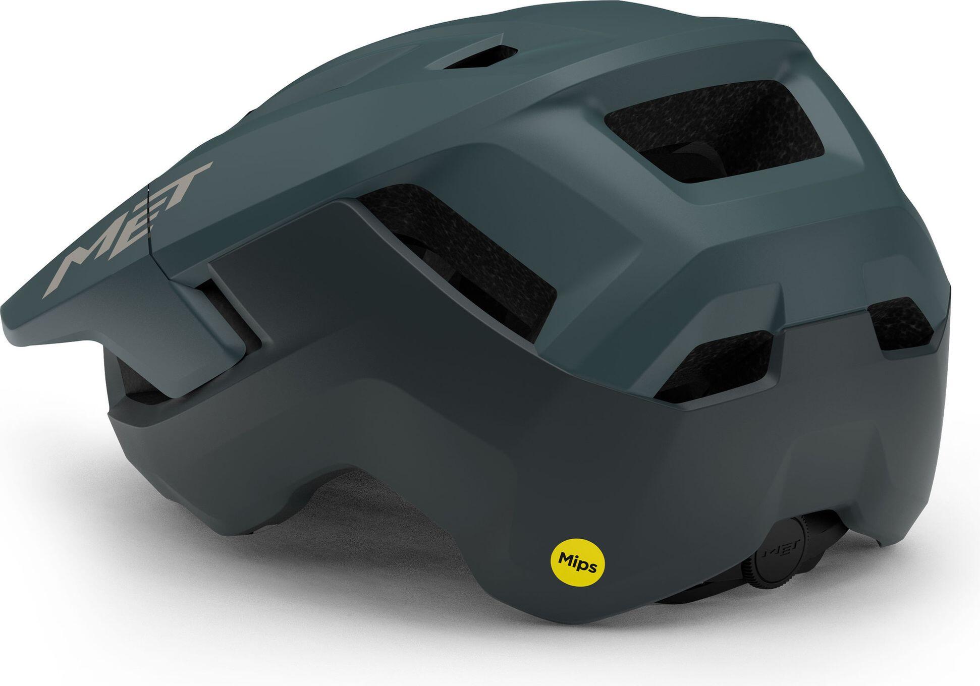 Met Terrae Mips Mountain Bike Casco Blu 2/7