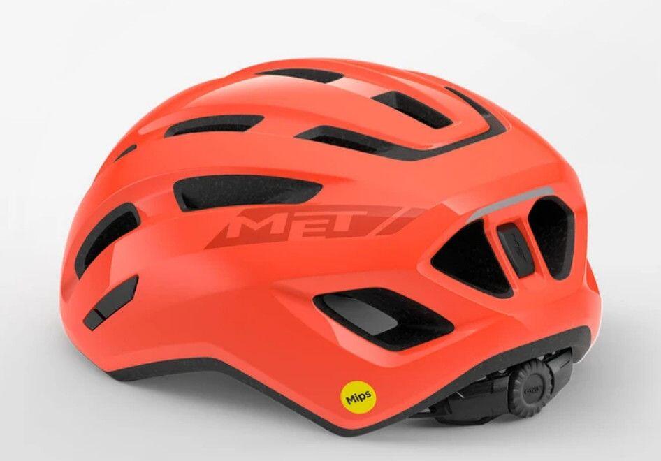 Casco Met Miles Mips Bright Coral 3/6