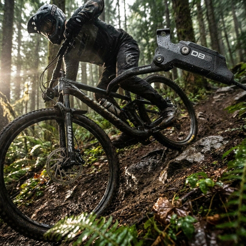Freni a disco con tubo per olio minerale senza disco Sram Db8 2/7