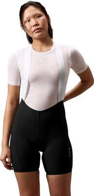 Endura loop fietsbroek met bretels voor dames, zwart