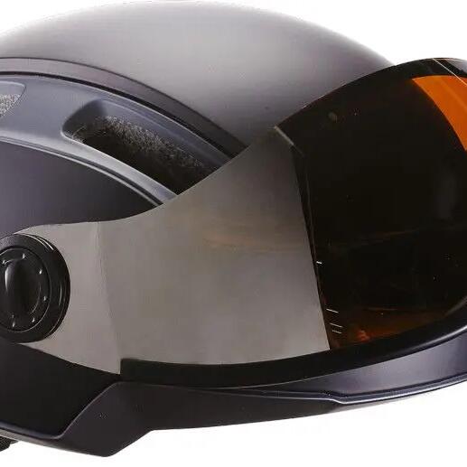 Indra speed 45 helmet with integrated mask Matte Black