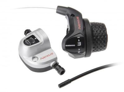 Draaibare handgreep met kabel en clickbox shimano sl-3s35 nexus revoshift 3v