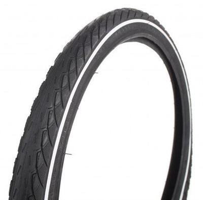 Deli band 20x1.75 (47-406) zwart met witte lijn