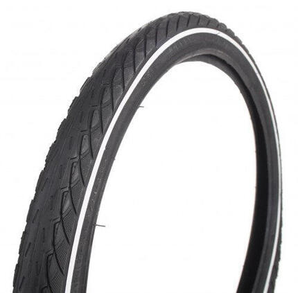 Deli band 20x1.75 (47-406) zwart met witte lijn