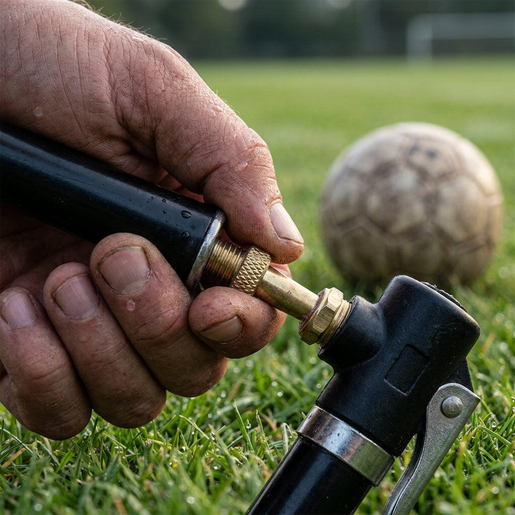 Mijnen Pieper Stecknippel f. Fussballpumpen 1 Stck. im Polybeutel 2/3