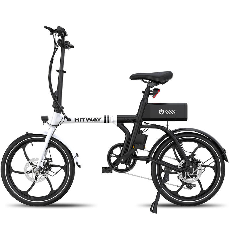 Bicicletă electrică pliabilă 20" aplicație smart 7 viteze bk35