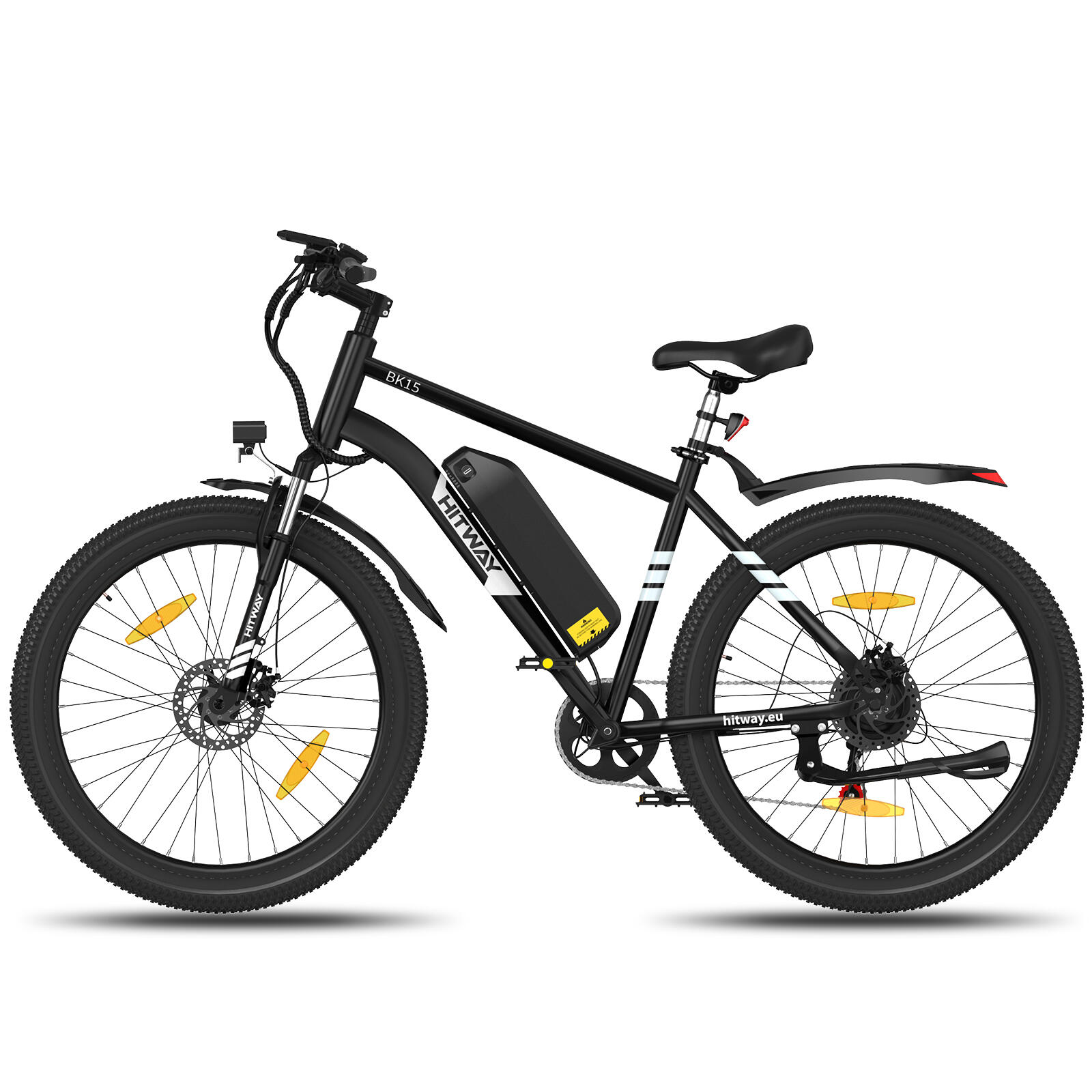 Homme VTT électrique 27,5" batterie 13Ah amovible 7 vitesses 100km 3/7