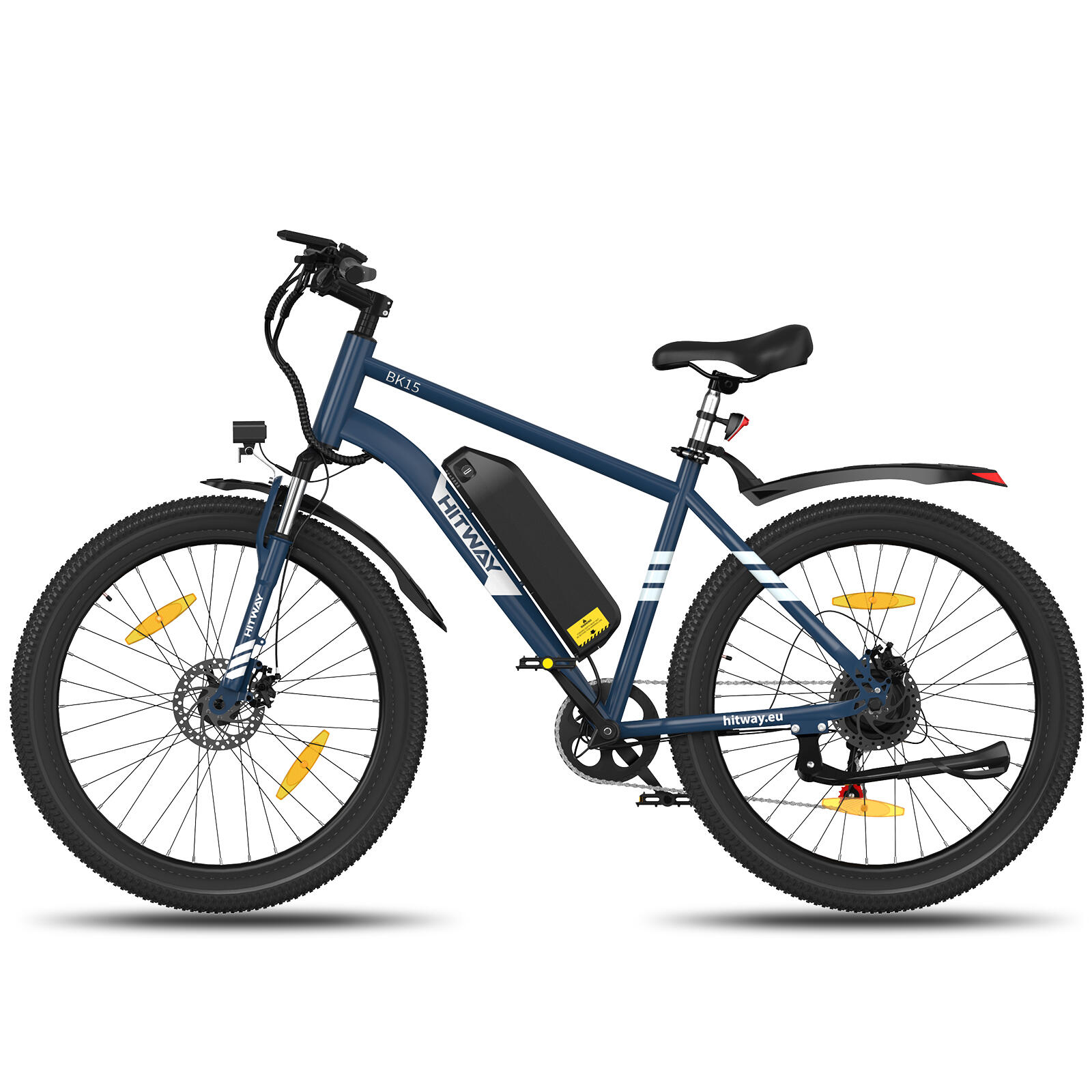 Homme VTT électrique 27,5" batterie 13Ah amovible 7 vitesses 100km 3/7
