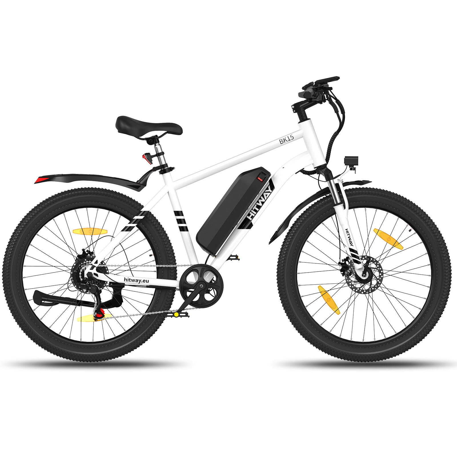 Elektrische mountainbike 27,5" uitneembare accu 7 versnellingen 2/7