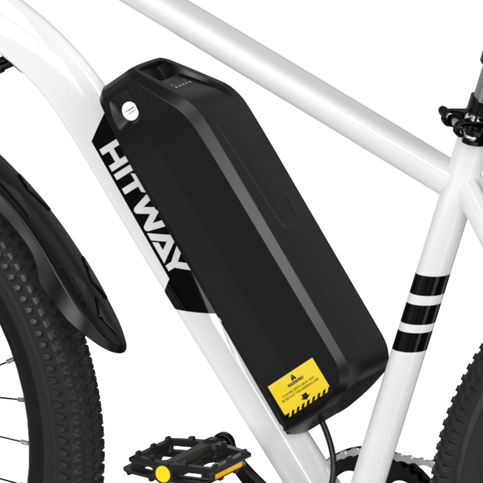Elektrische mountainbike 27,5" uitneembare accu 7 versnellingen 5/7