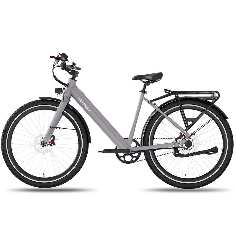 Bicicletă electrică de oraș cadru jos transmisie pe curea bk18pro