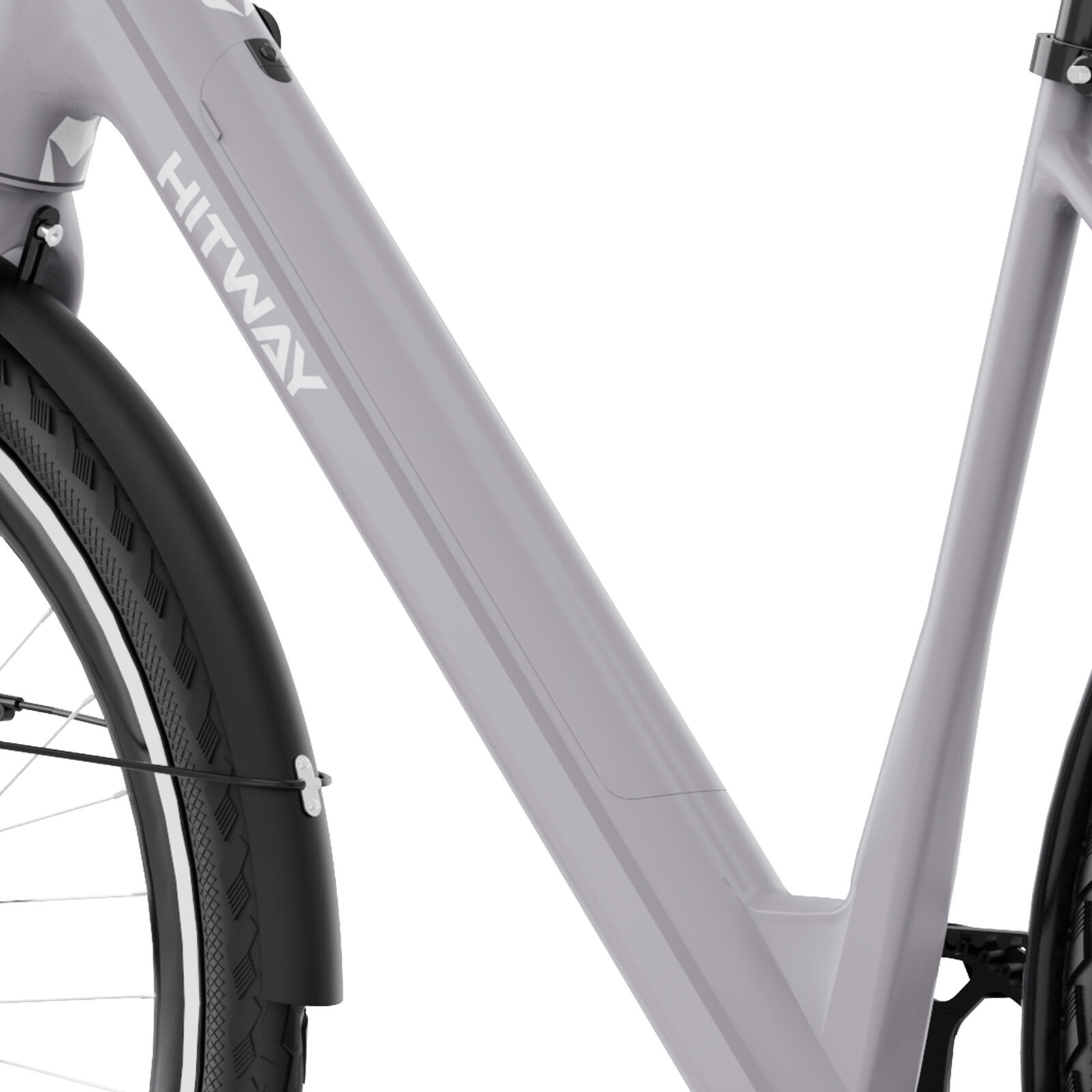 Bici elettrica da città telaio basso trasmissione a cinghia bk18pro 5/7