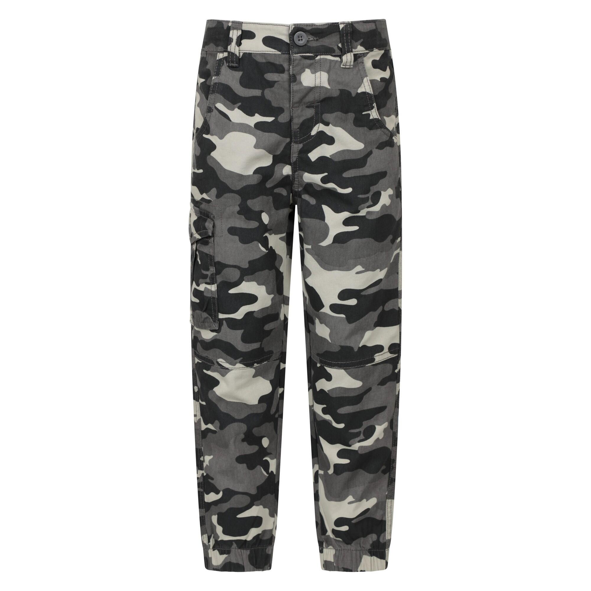 Mountain Warehouse Boys Camo Cargo Trousers