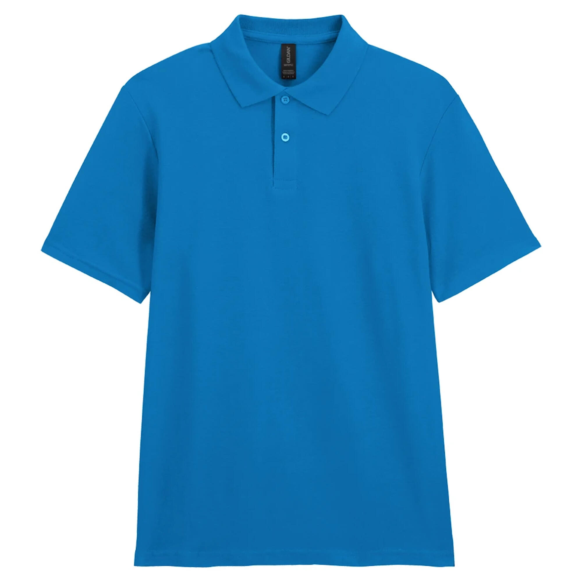 Gildan Mens SoftStyle Double Pique Polo Shirt