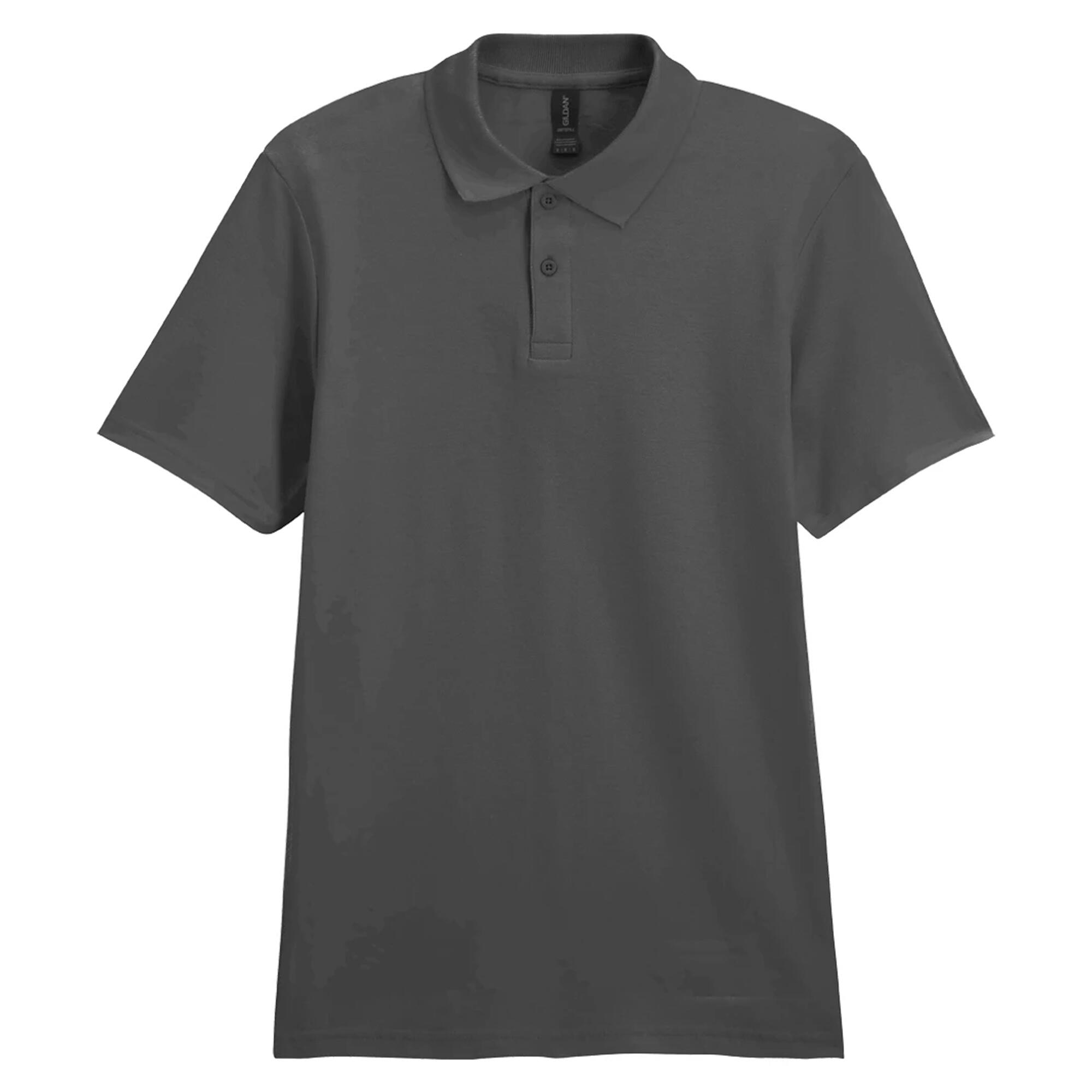 Gildan Mens SoftStyle Double Pique Polo Shirt