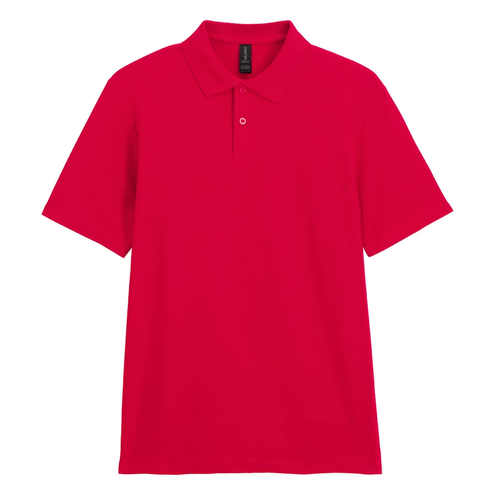 Gildan Mens SoftStyle Double Pique Polo Shirt