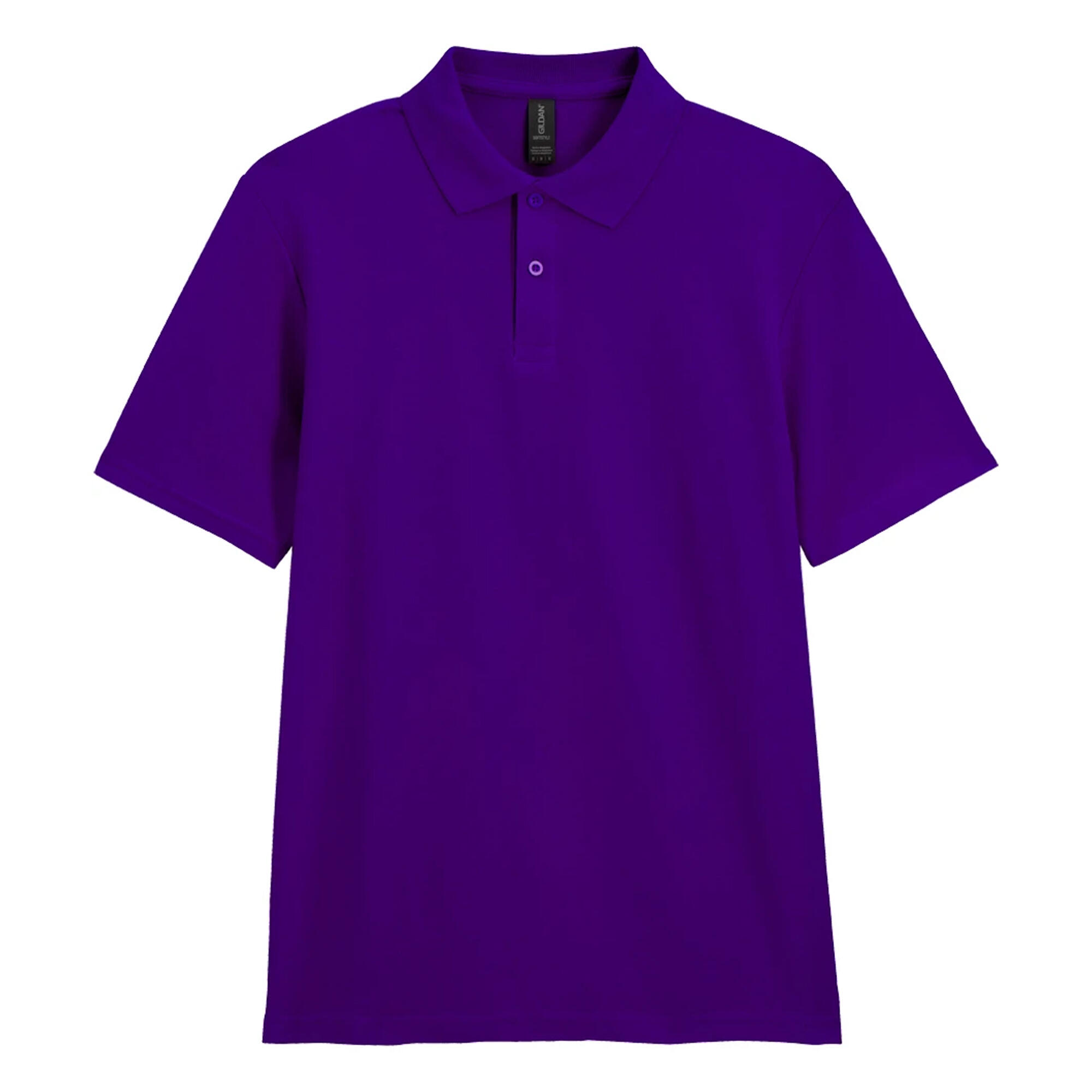 Gildan Mens SoftStyle Double Pique Polo Shirt