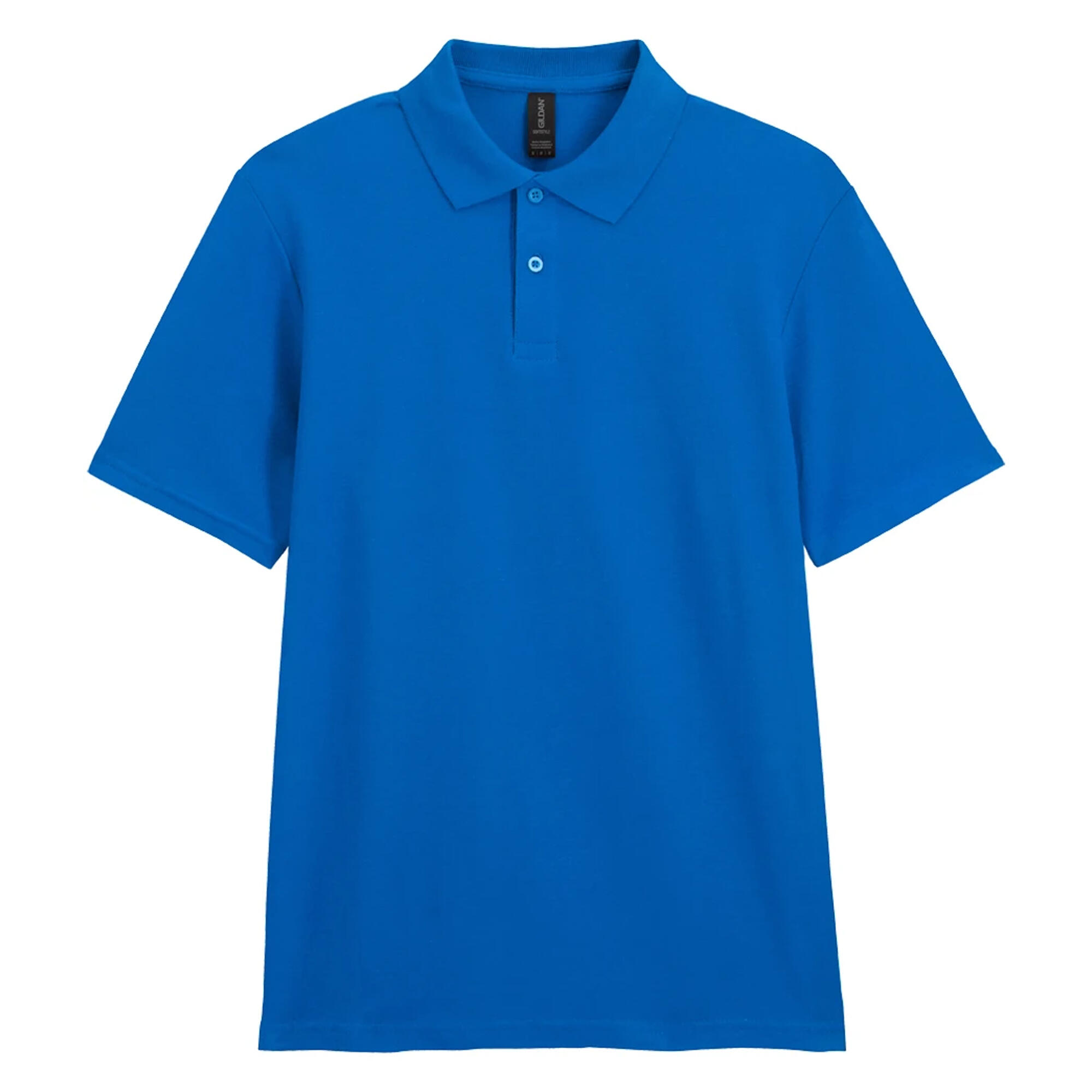 Gildan Mens SoftStyle Double Pique Polo Shirt