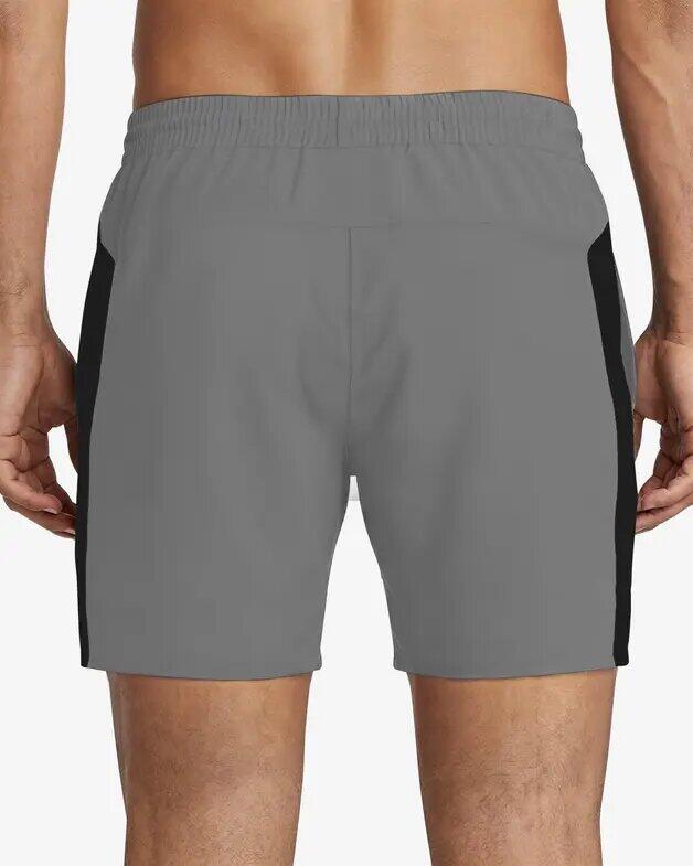 Nike Swim Contend Solid Essentials 5" Volley  Grigio-Nero M 3/3