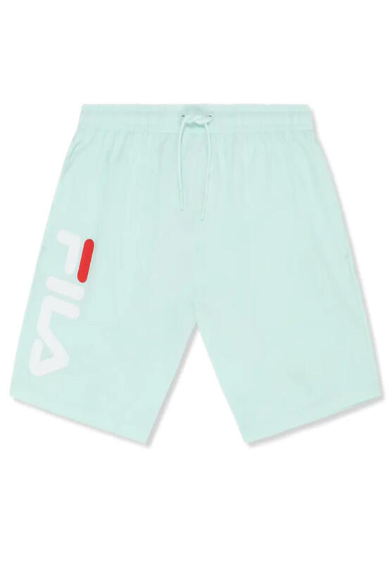 Costume da Bagno Uomo Fila Caravello, Boxer Mare con Logo, Verde M 3/3