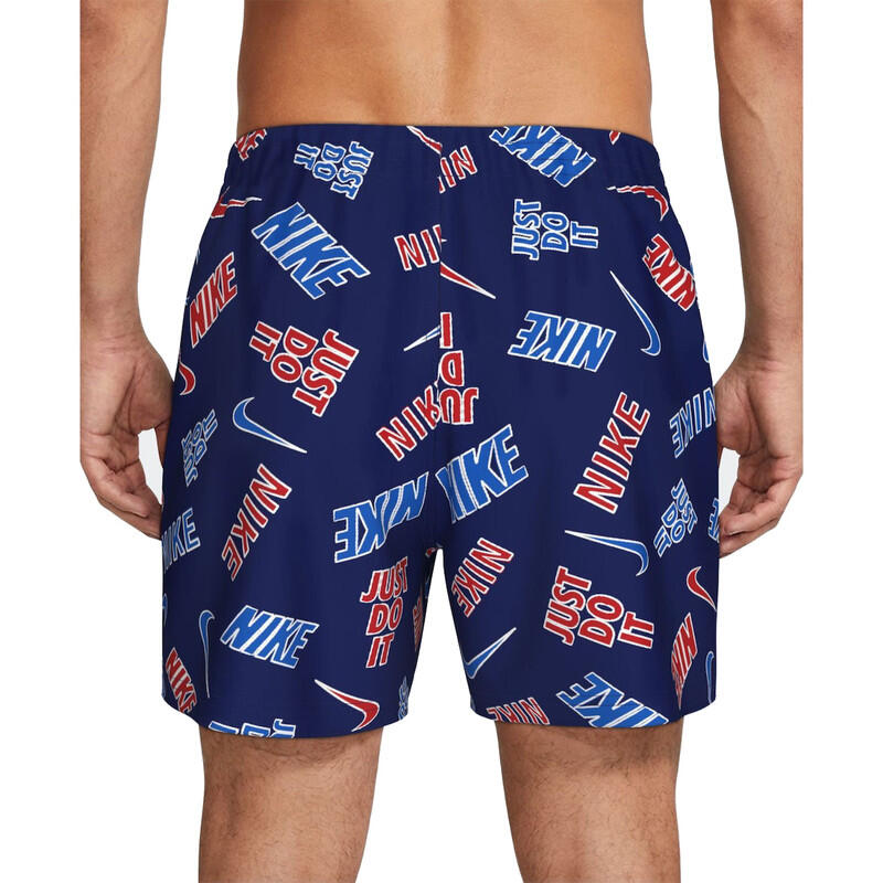Nike Swim Breaker Multi Print 5" Volley Short Blue – Costume Mare Unisex L 2/3