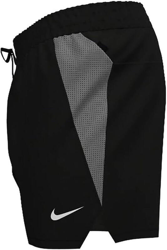 Nike Swim Contend Solid Essentials 5" Volley  Nero-Grigio S 2/3