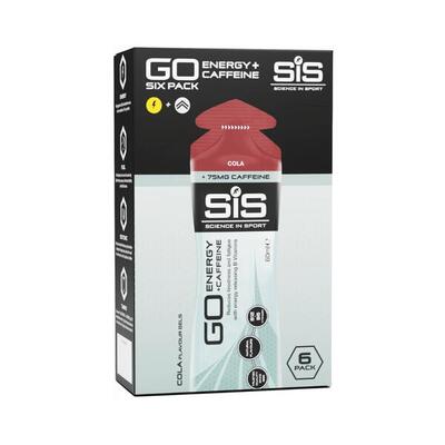 Sis go energy + caffeine gels (6x60ml) double espresso