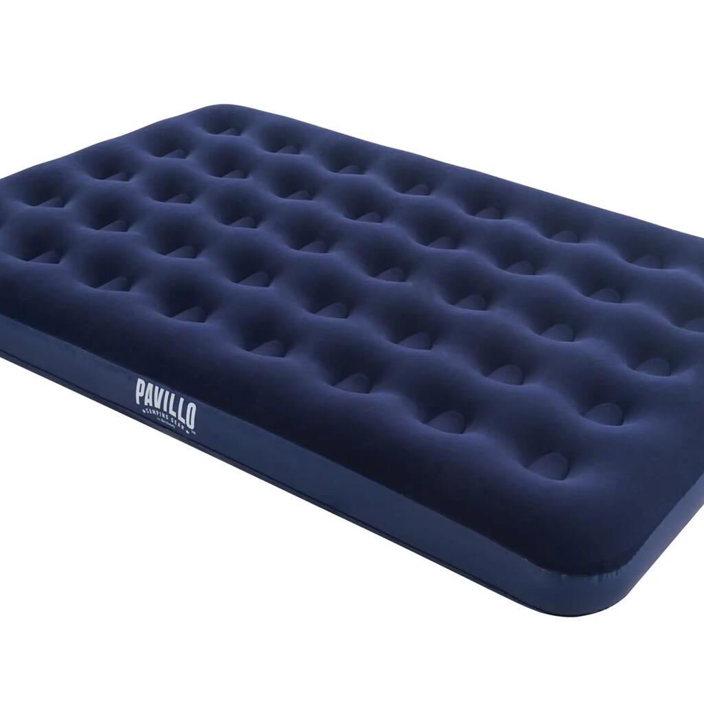 Bestway Double Flocked Airbed Inflatable Home Camping Airbed
