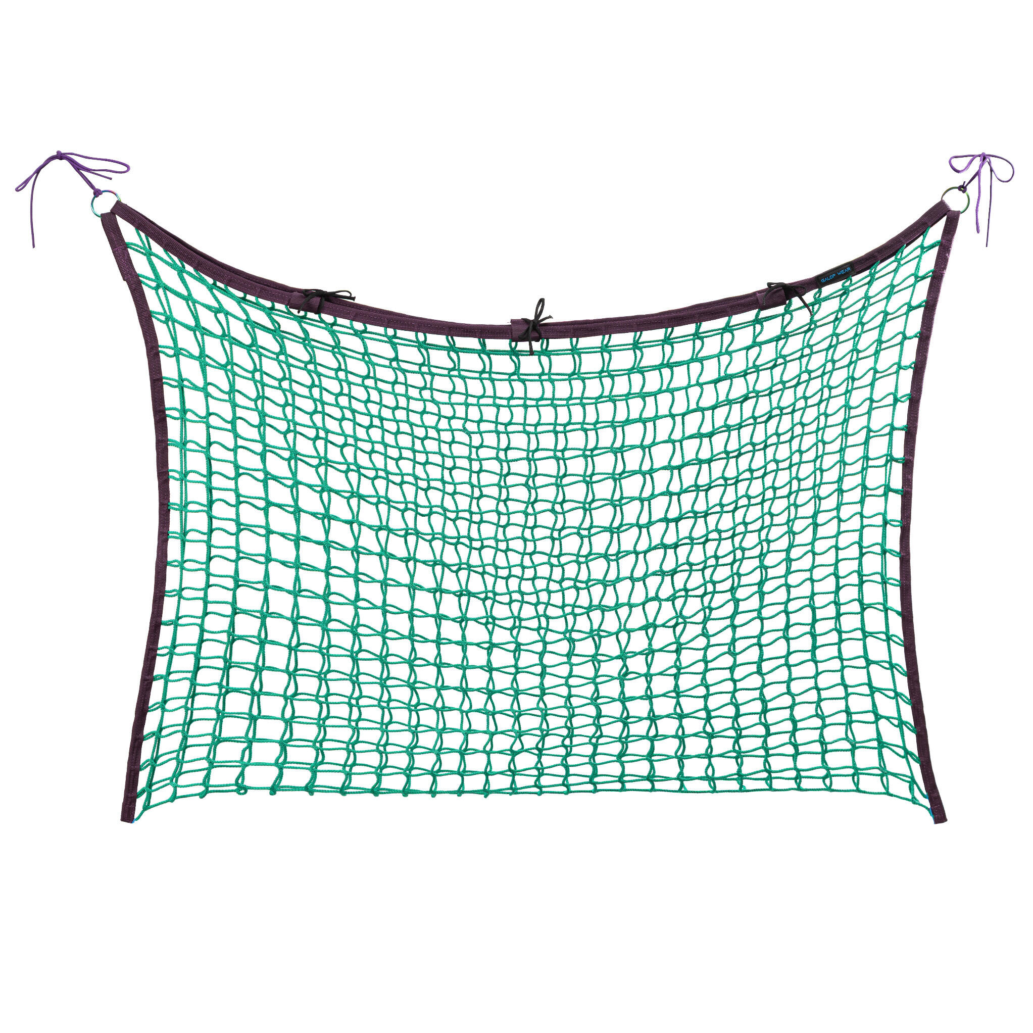 Rete per fieno GALOP WEAR RAINBOW 130x90cm con corde di fissaggio incluse 4/4