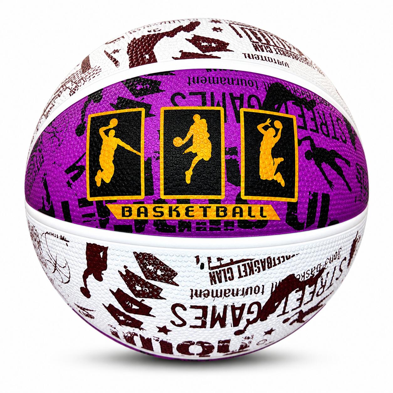 KUBISPORT Basketbalový míč s potiskem