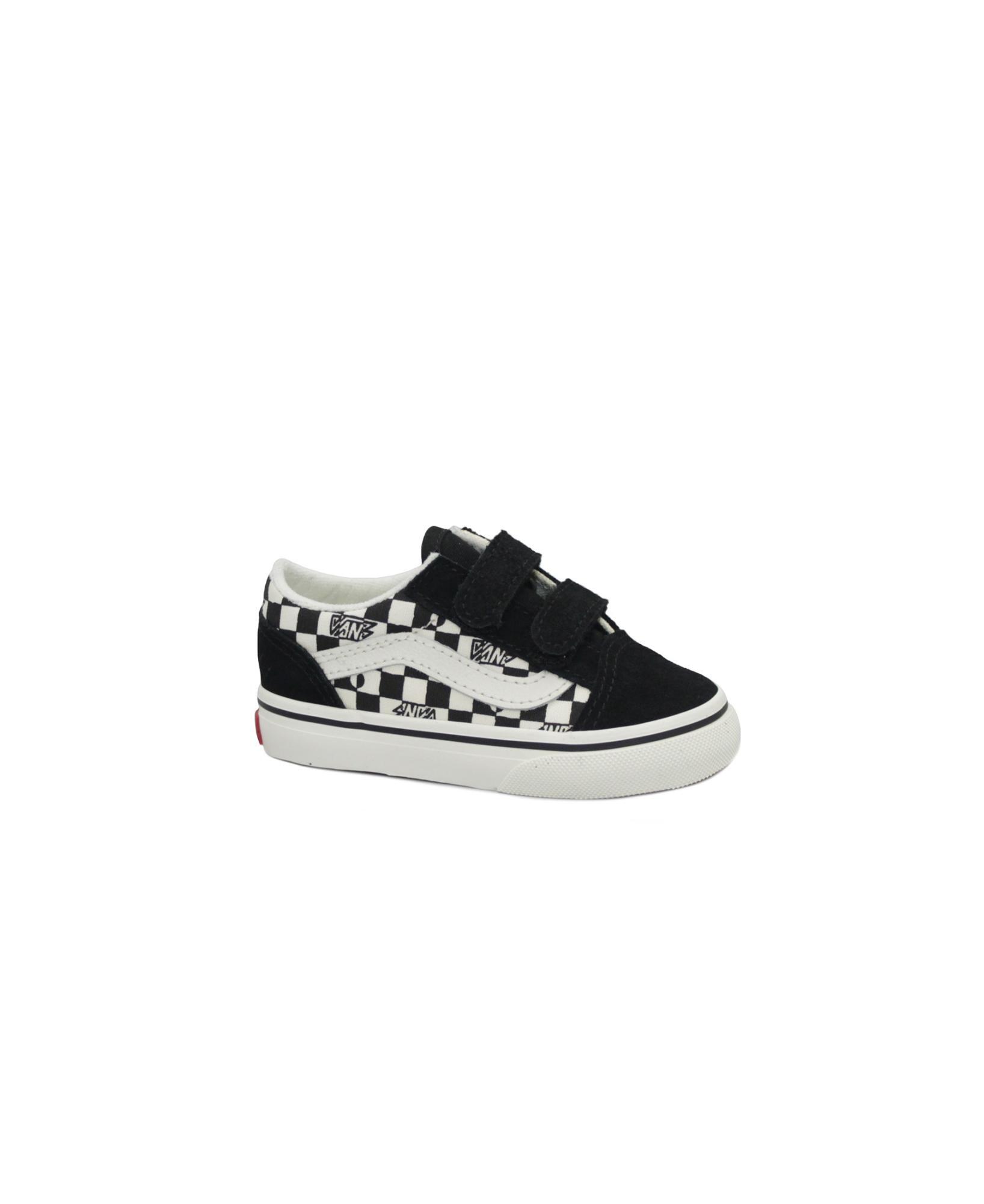 Basket Vans Old Skool Velcro Vans 1/7