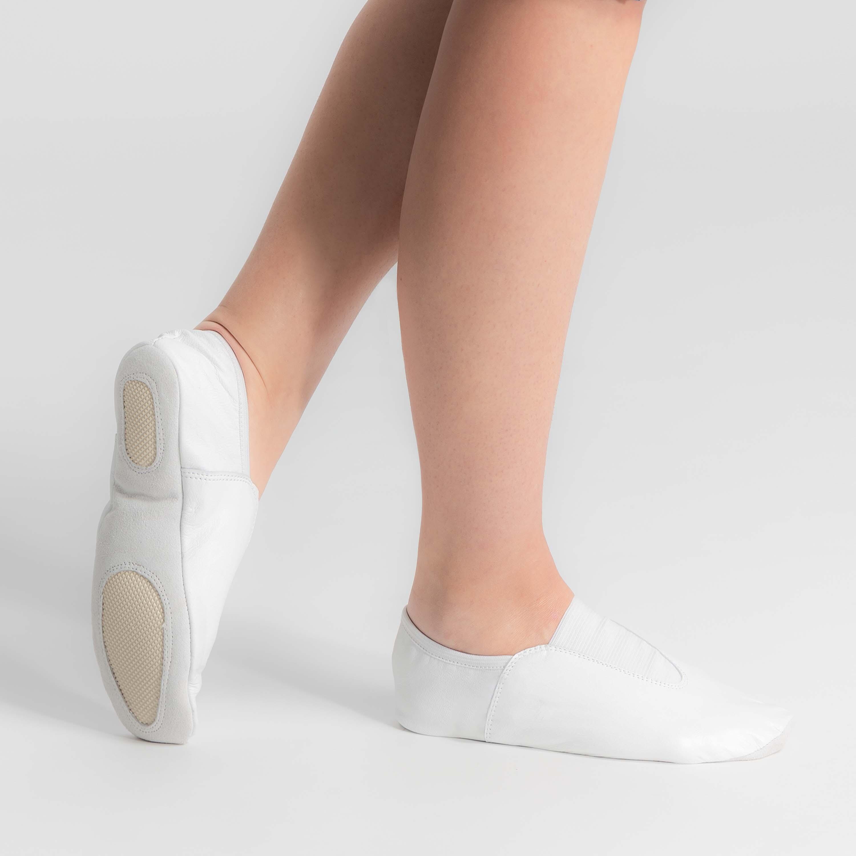 Chaussures de gymnastique pour enfants blanc 2/4