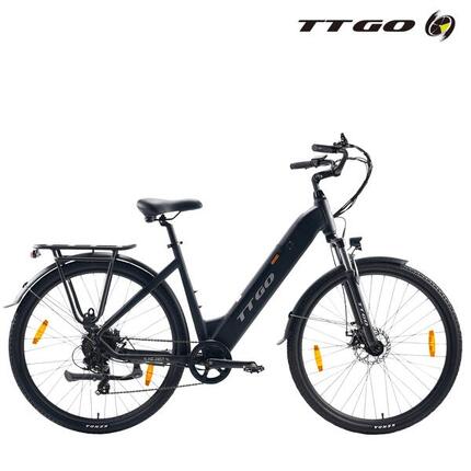 Vélo électrique HZ-28 120km 26" 250W 2026 blanc, homme/femme