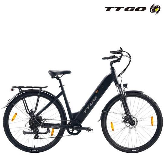 Vélo électrique HZ-28 120km 26" 250W 2026 noir, homme/femme